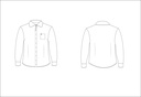 Shirt L.S. White (6-14)