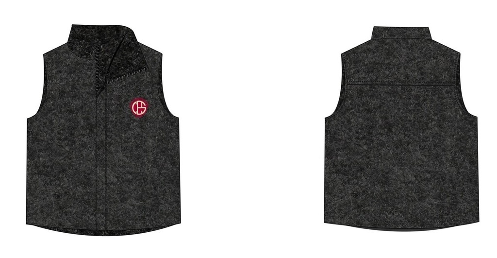 Fleece Vest  (Grey)  