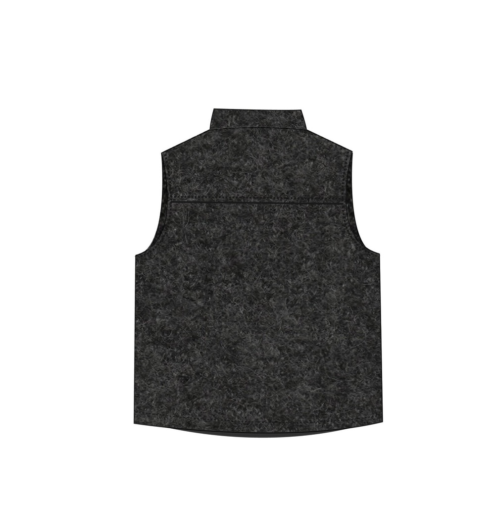 Fleece Vest  (Grey)  (adult sizes)