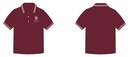 Polo Shirt Short Sleeve(burgundy)  