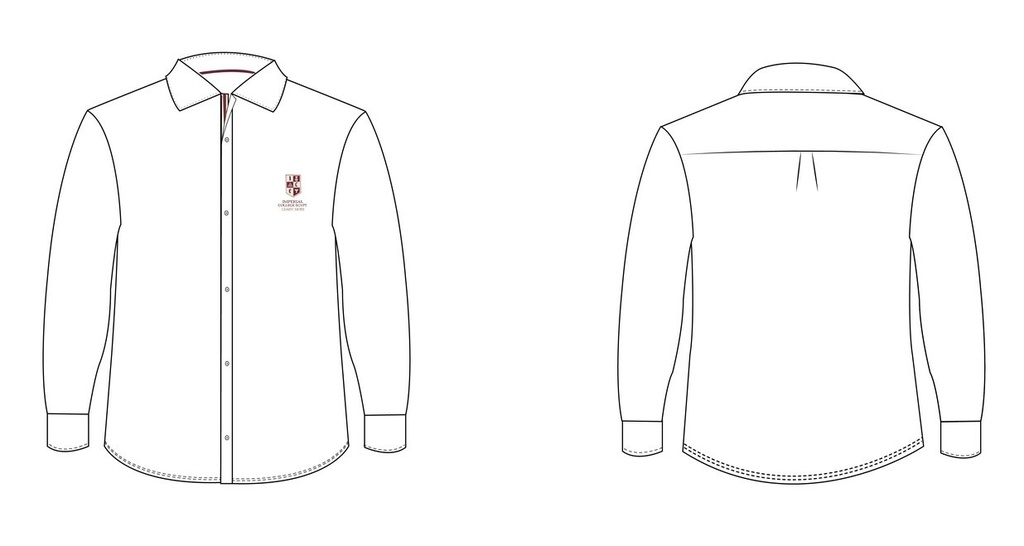 Shirt Long Sleeve (White)  