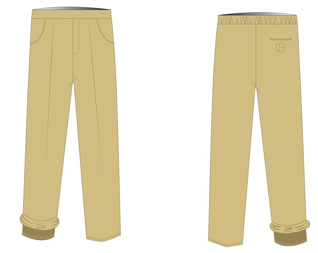 Fully Lined Trouser Beige  