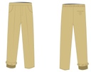 Fully Lined Trouser Beige  