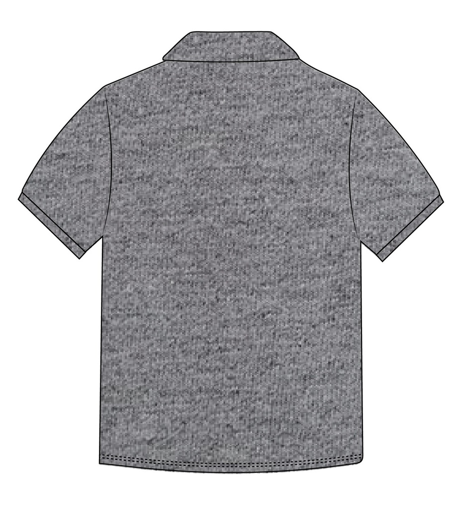 Polo Shirt  S.S  (Grey )