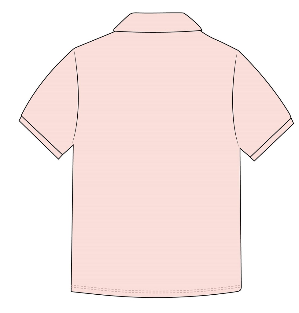 Polo Shirt  S.S  (Pink )