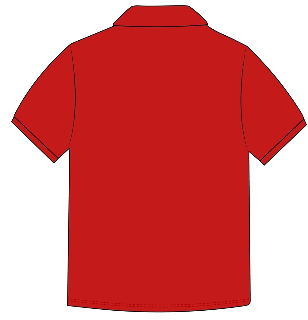 Polo Shirt  S.S  (Red )