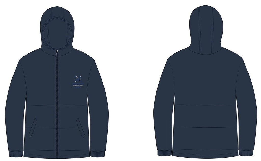 Puffy Jacket (Navy)  