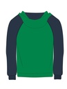 Sweat Shirt  (Green *Indigo )