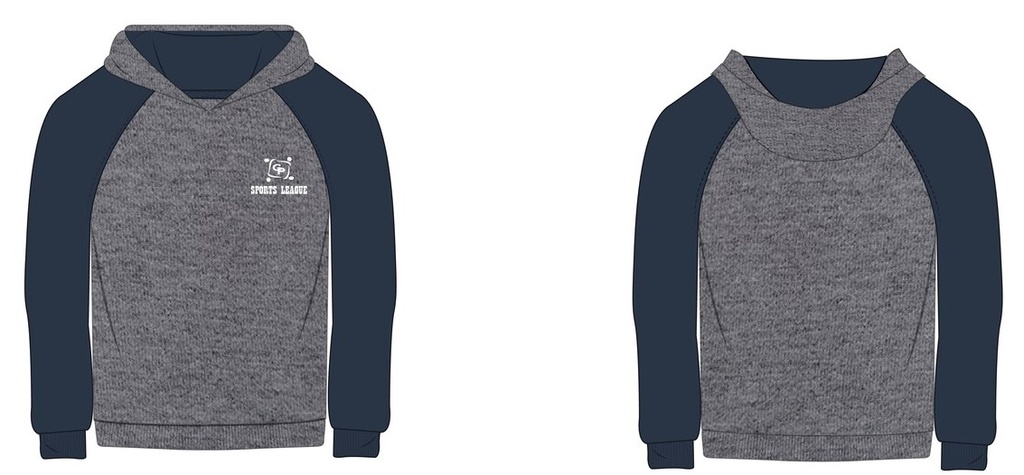 Sweat Shirt  (Grey* Indigo)