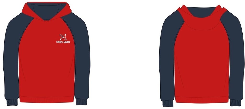 Sweat Shirt  (Red *Indigo )