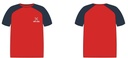 T-Shirt  S.S (Red & indigo)