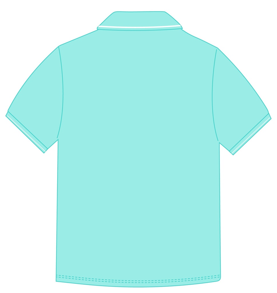 Polo Shirt  S.S  (Turquoise )تركواز