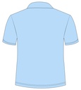 Shirt S.S Blue ( adult Sizes) لبنى