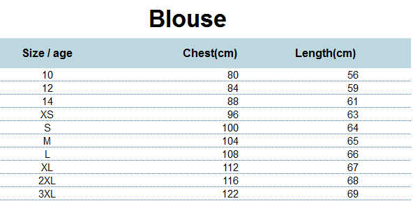 Blouse L. S (Grey) ( XS-5XL  adult sizes)