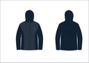 Fleece & Waterproof Jacket( adult sizes)(Navy)