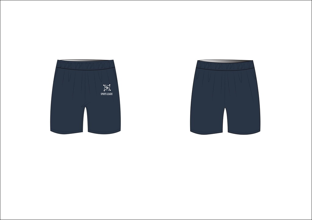 PE  Short (indigo)  adult sizes