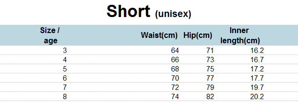 Elastic Waist Short (Navy )  