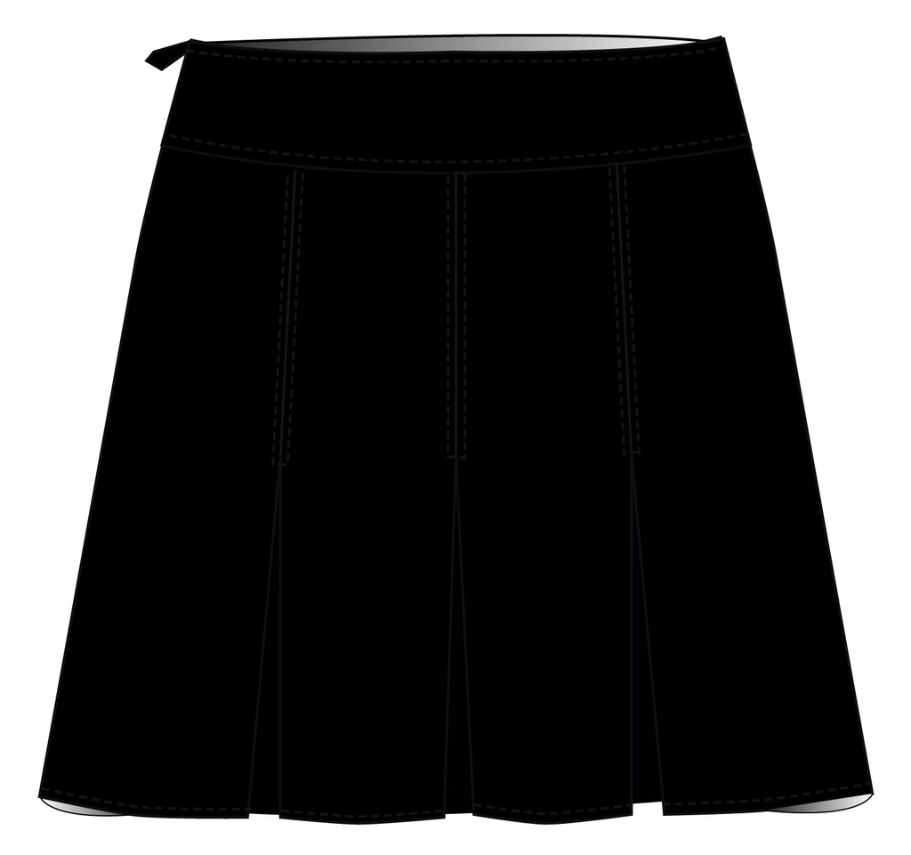 Skort( XS-3XL adult Sizes)  Black