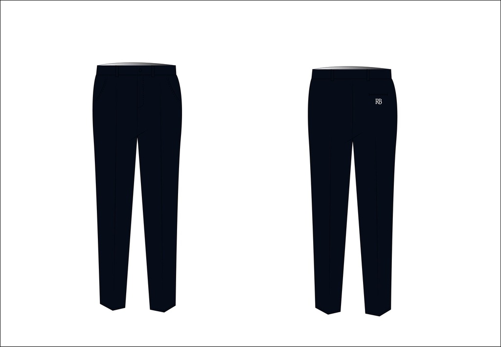 Girls Trouser (adult sizes) (Navy )  