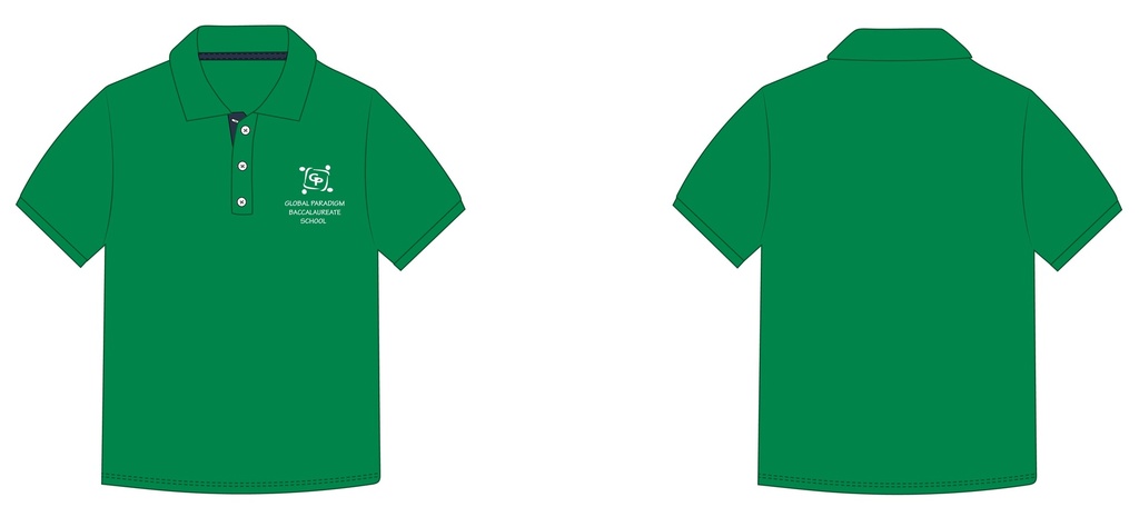 Polo Shirt S.S. Dark Green adult sizes (XS-2XL)