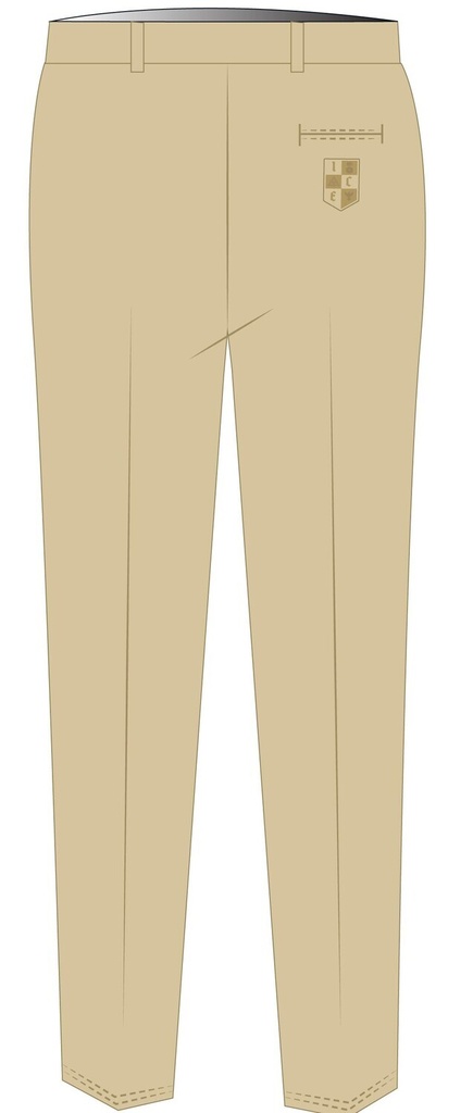 Girls Trouser (size XS- 2XL)(Beige)  
