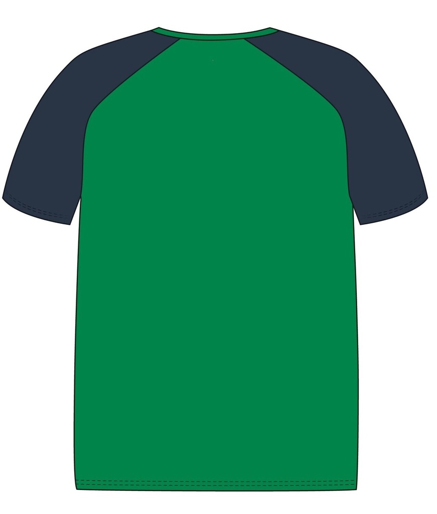 T-Shirt S.S (Green & indigo)