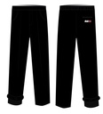 Trousers Fully Lined Unisex Black (3-8)