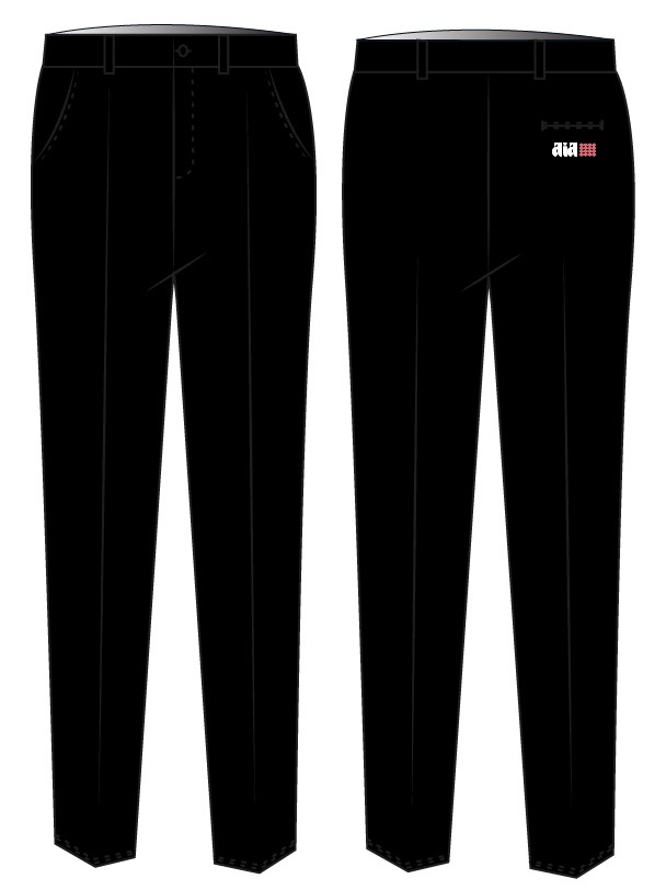 Trousers Girls Black adult sizes (XS-2XL)