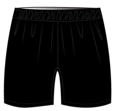 PE Short  (Black)