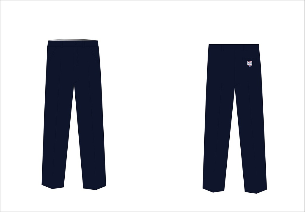 Boys Trouser (XS-3XL adult Sizes) (Navy)  