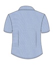 Blouse S.S(XS-3XL adult Sizes)(Blue)  