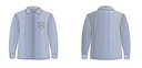 Boy's Shirt  Long Sleeve (XS -3XL adult Sizes)(Blue)  