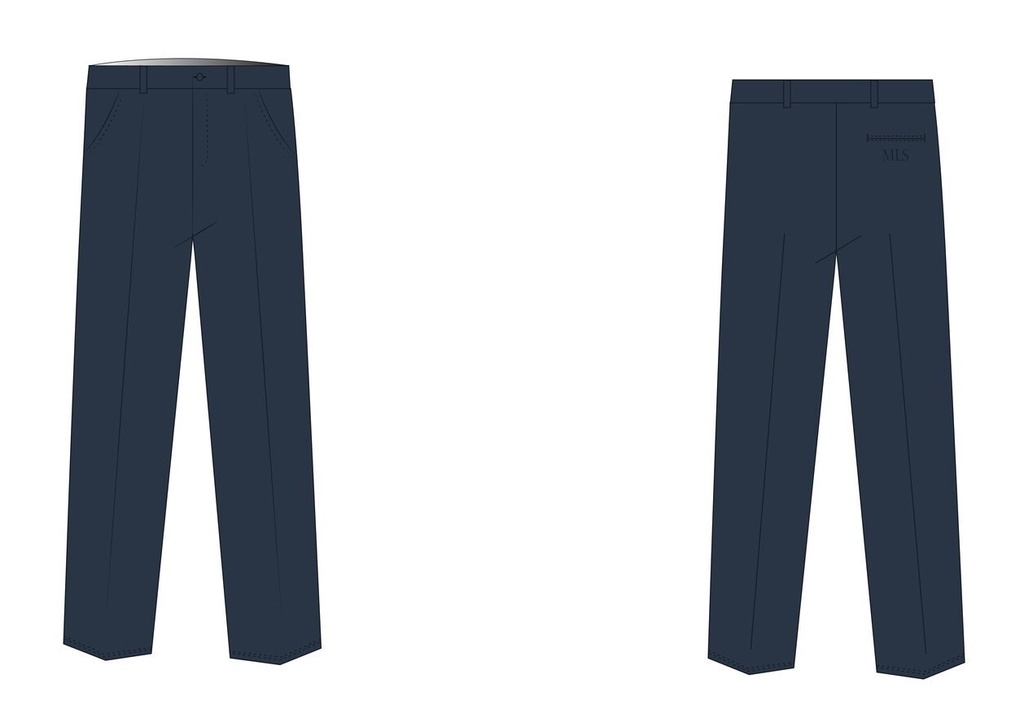 Boy's Trouser (2XS -3XL adult sizes) (Indigo)  