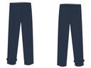 Fully Lined Trouser (Indigo)  