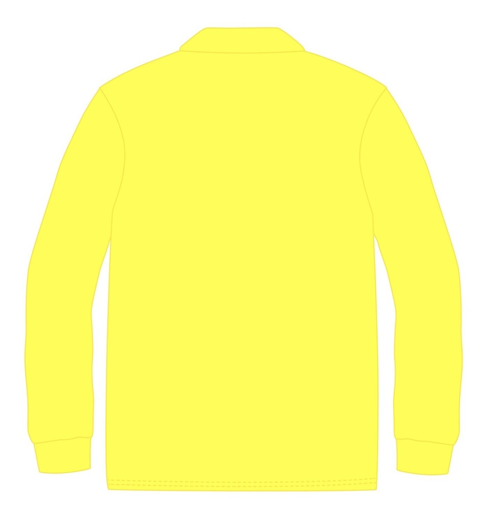 Polo Shirt   L. S  (Yellow)