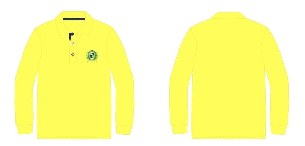 Polo Shirt   L. S  (Yellow)