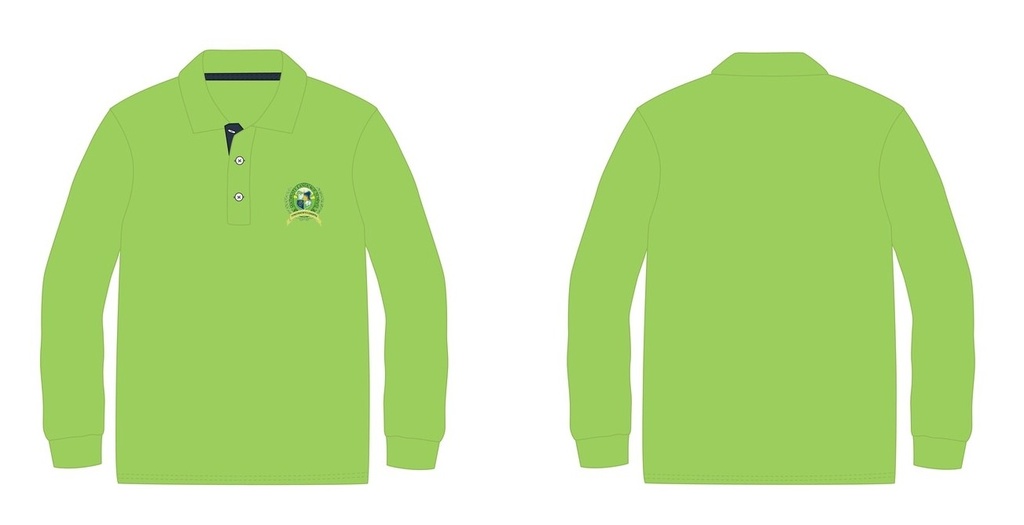 Polo Shirt   L.S  (Green)