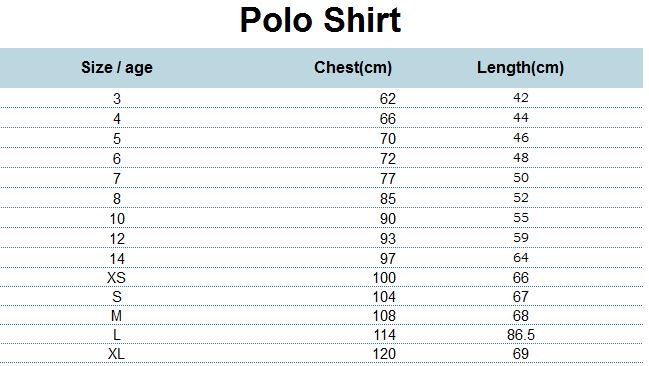 Polo Shirt L.S. White x Green (3-14)