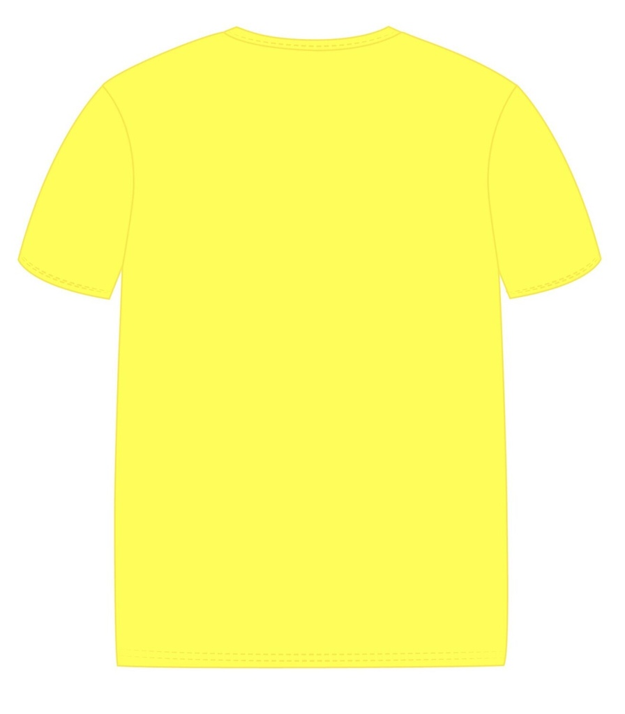 Unisex T-Shirt  S.S (adult sizes) (Yellow)