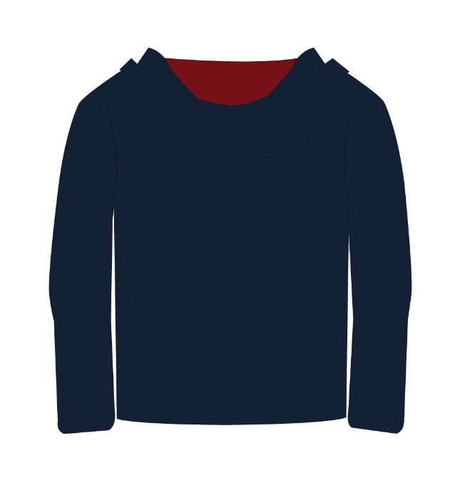 PE Jacket Navy (2-14)and adult sizes (XS-XL)