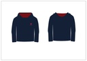 PE Jacket Navy (2-14)and adult sizes (XS-XL)