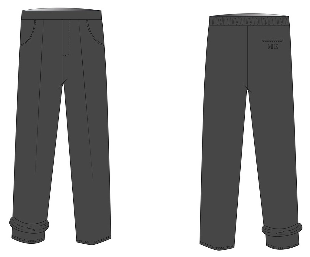 Fully Lined Trouser ( grey)  