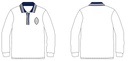 Polo Shirt L.S. White (2-16)