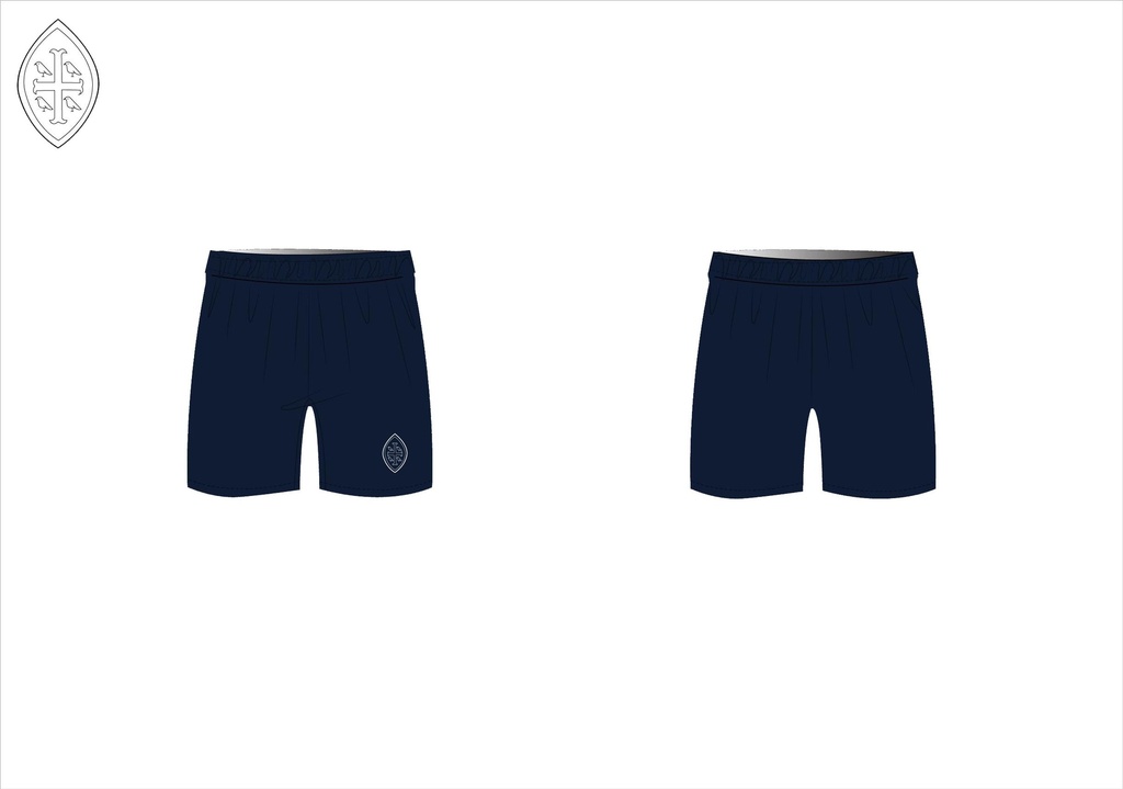 PE Shorts Navy (2-14) and adult sizes (XS-S)
