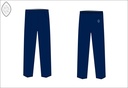 Trousers Elastic Waist Navy (2-7)