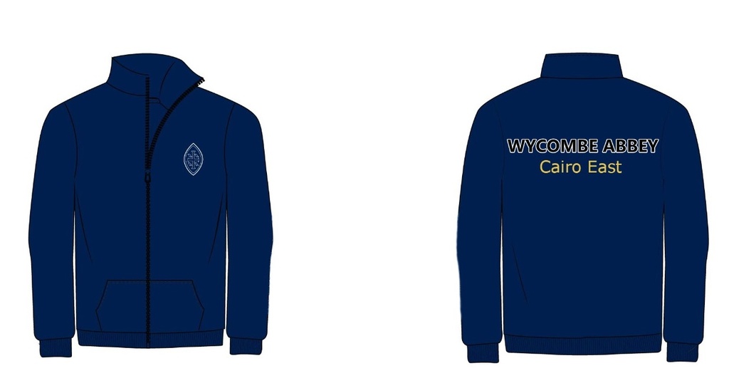 PE Jacket Navy (2-14)and adult sizes (XS-S)