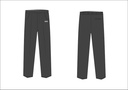 Trouser  with elastic waistband (Grey)