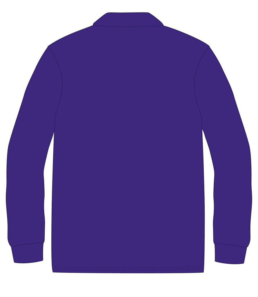 Polo Shirt  L. S (Mauve )  En.