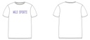 T- Shirt  S .S  (White * Mauve) En.