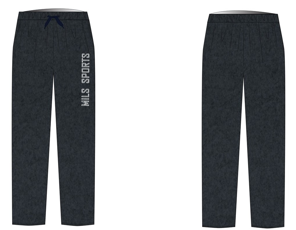 PE Trouser(adult Sizes) (Grey)  **